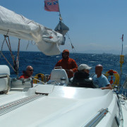 Trafalgar Sailing Gibraltar on course 3