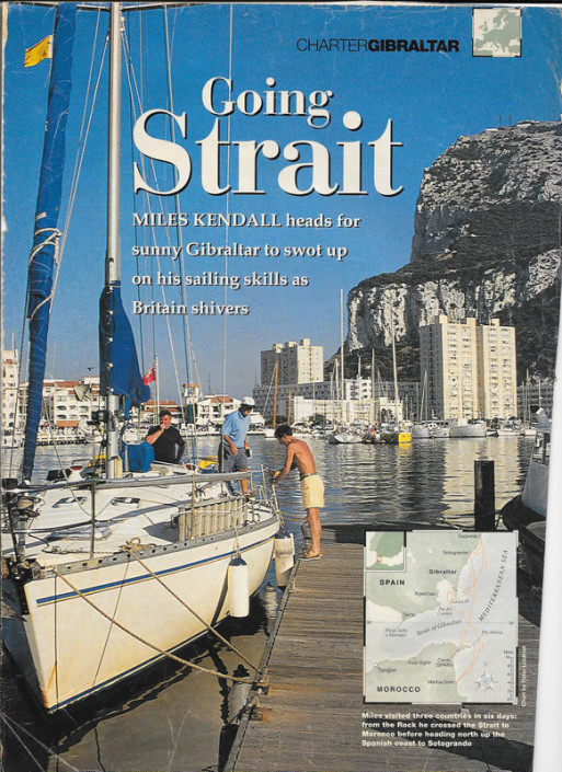 Trafalgar Sailing Gibraltar Press Article Yachting Monthly 1